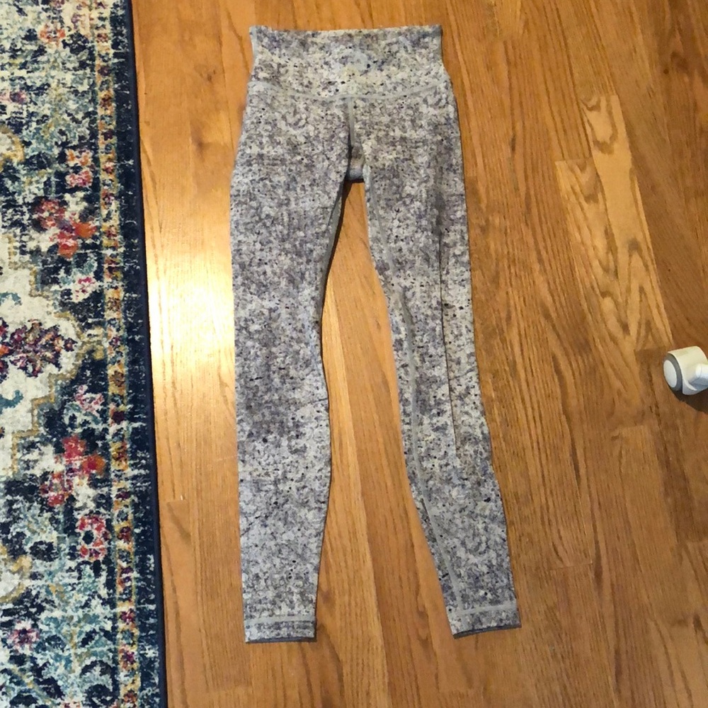 Patterned Lululemon leggings